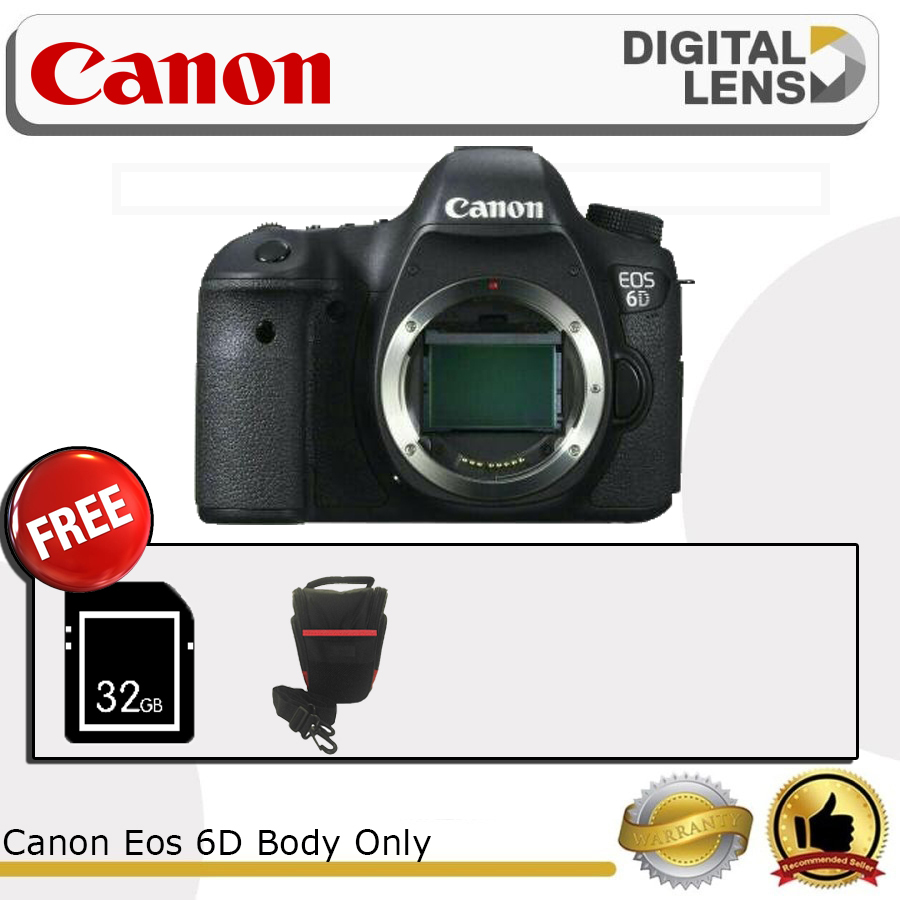 KAMERA CANON 6D BODY ONLY / CANON EOS 6D / 6D