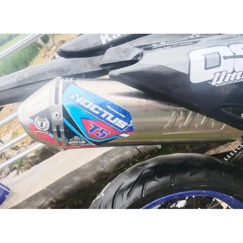 knalpot noctus T5 klx dtracker