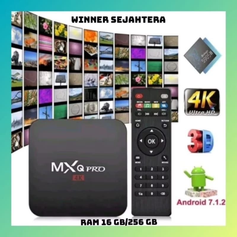 Android smart TV box 4K Ram 16 GB/ 256 GB 5G