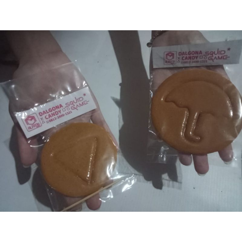

DALGONA CANDY UKURAN SEDANG 7,5CM (10pcs)