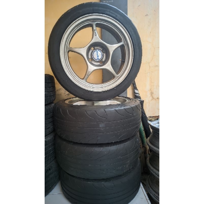 velg mobil r16 enkei tulang pcd 4x100