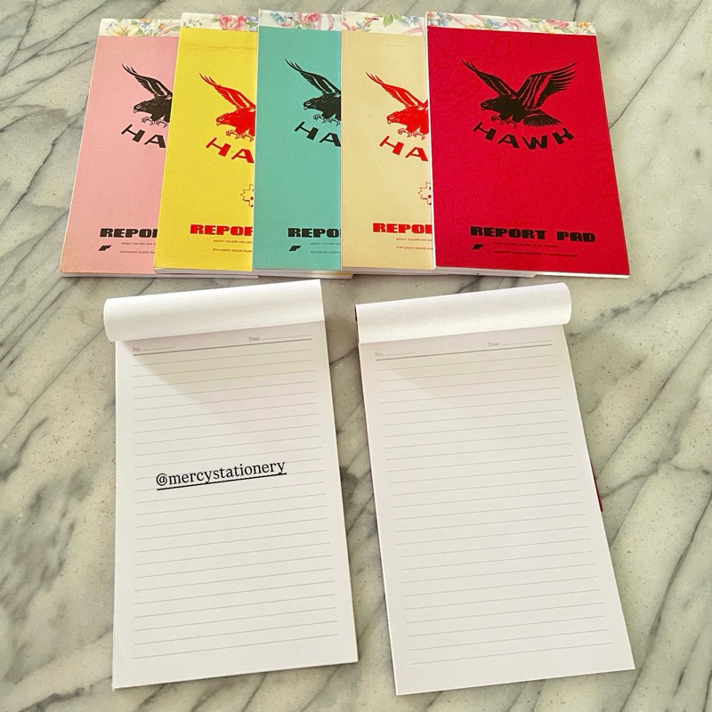 

Notebook Report Pad Notes Hawk Mercy Buku Catatan