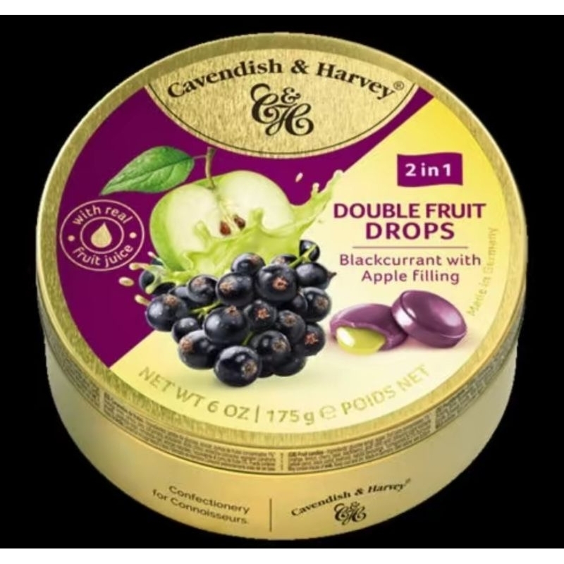 

permen Cavendish Harvey rasa Double fruit