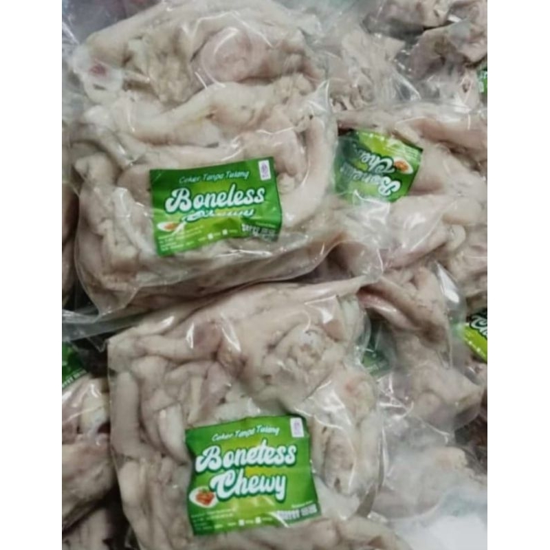

Ceker Tanpa Tulang Boneless Chewy 500g