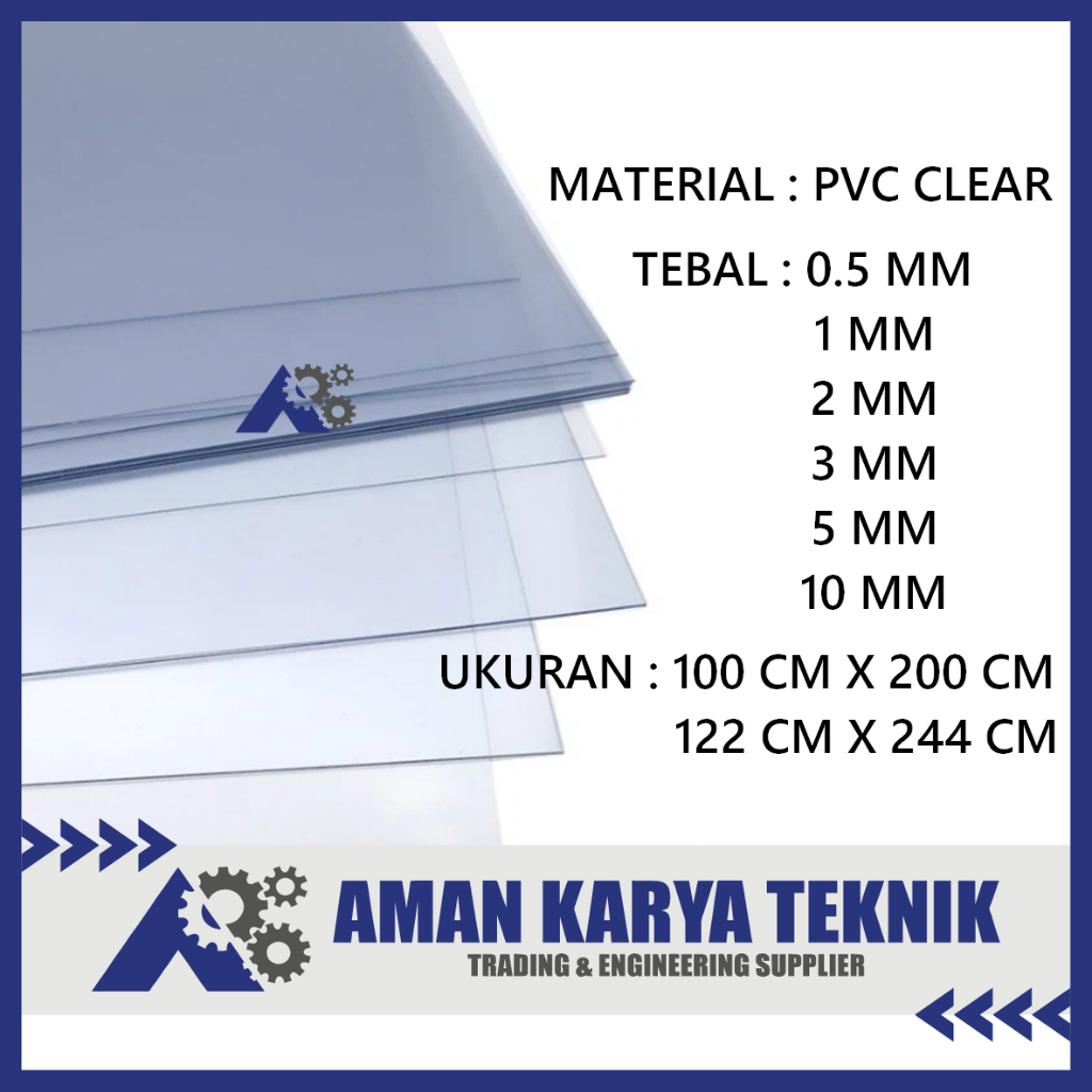 PVC Bening Lembaran (PVC Clear Sheet )