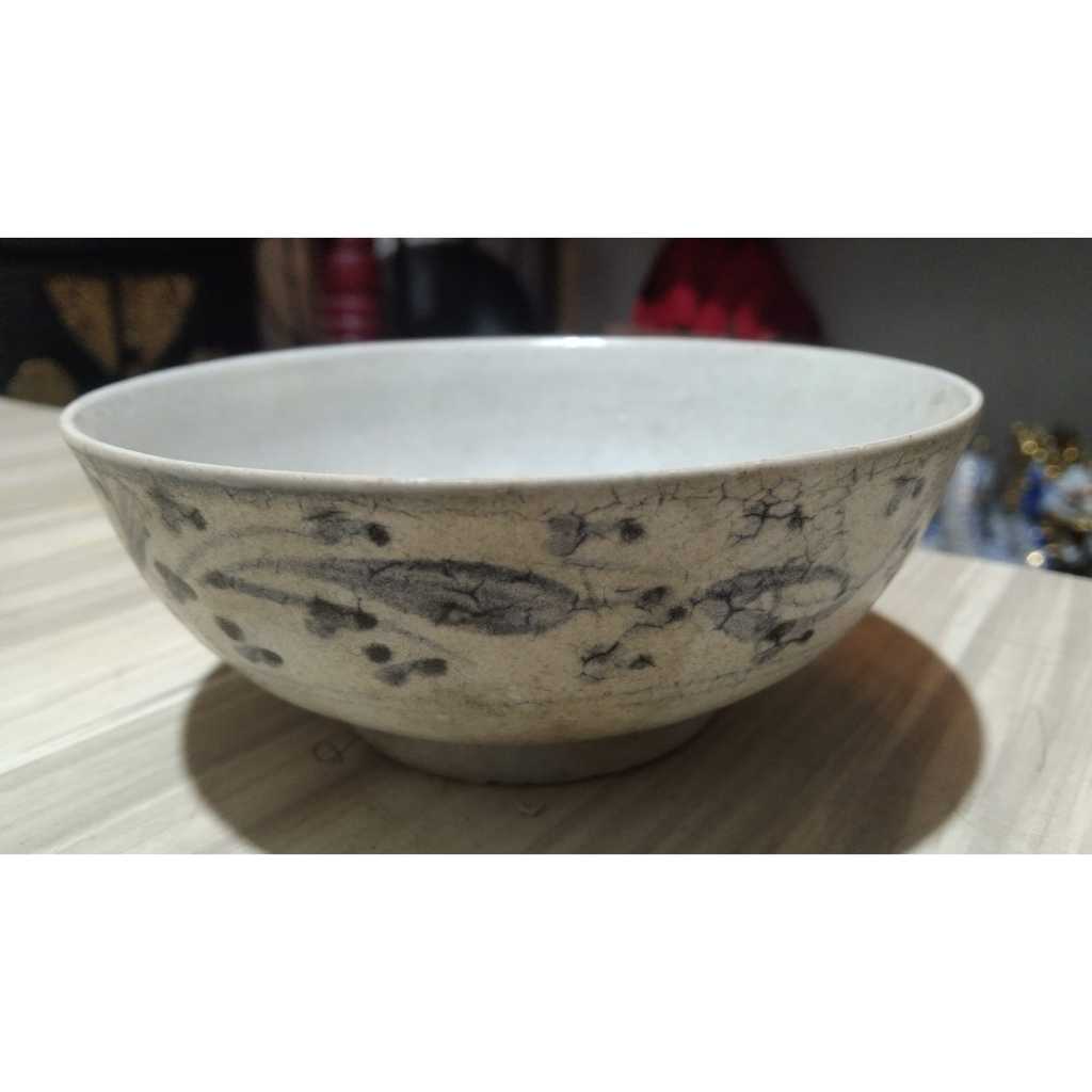 Mangkuk Tua Keramik Temuan Laut Kuno Jadul Antik