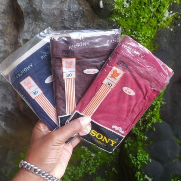 CD JADUL Merk RIC SONY Model Jaring-jaring Tahun 80-90an CELANA DALAM PRIA RICSONY