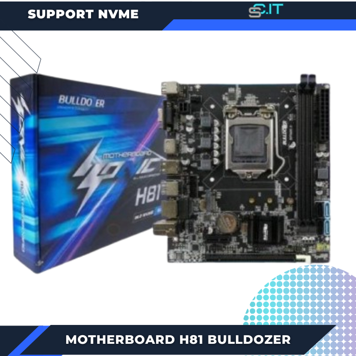 MOTHERBOARD RX7 H81 NVME SOCKET 1150 SUPPORT CORE I3 CORE I5 CORE I7 HDMI