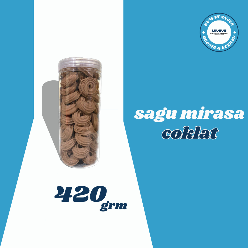 

kue sagu coklat | sagu coklat | sagu mirasa coklat 420gr