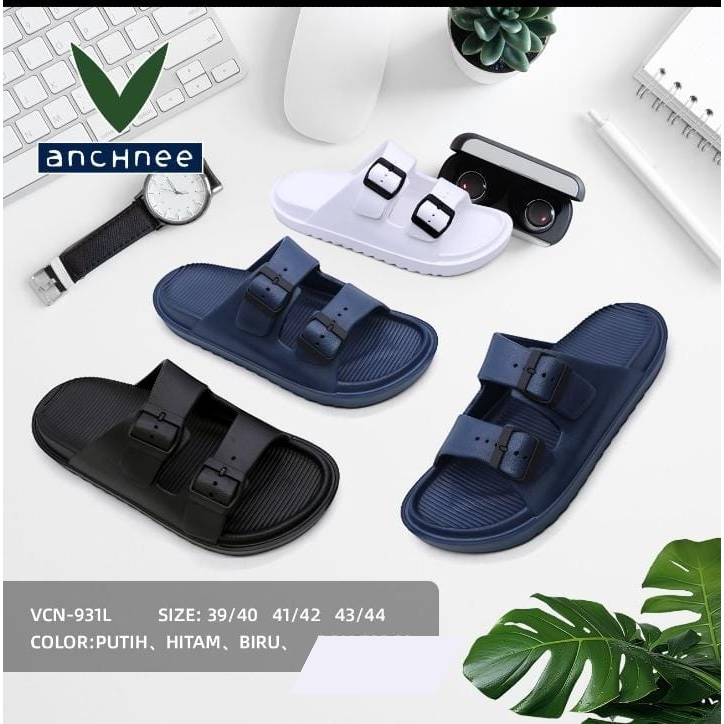 S157- Sandal Lelaki Karet Jumbo sendal Slop Pria Dewasa Sandal