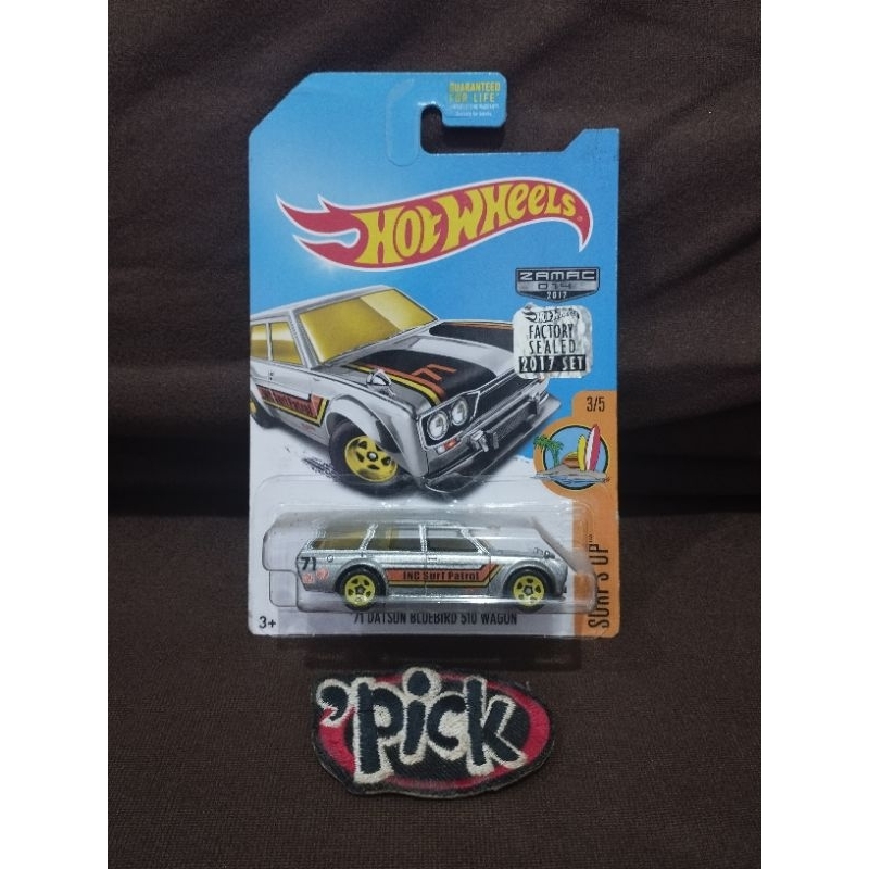 Hot Wheels Datsun Wagon Zamac Factory Seal
