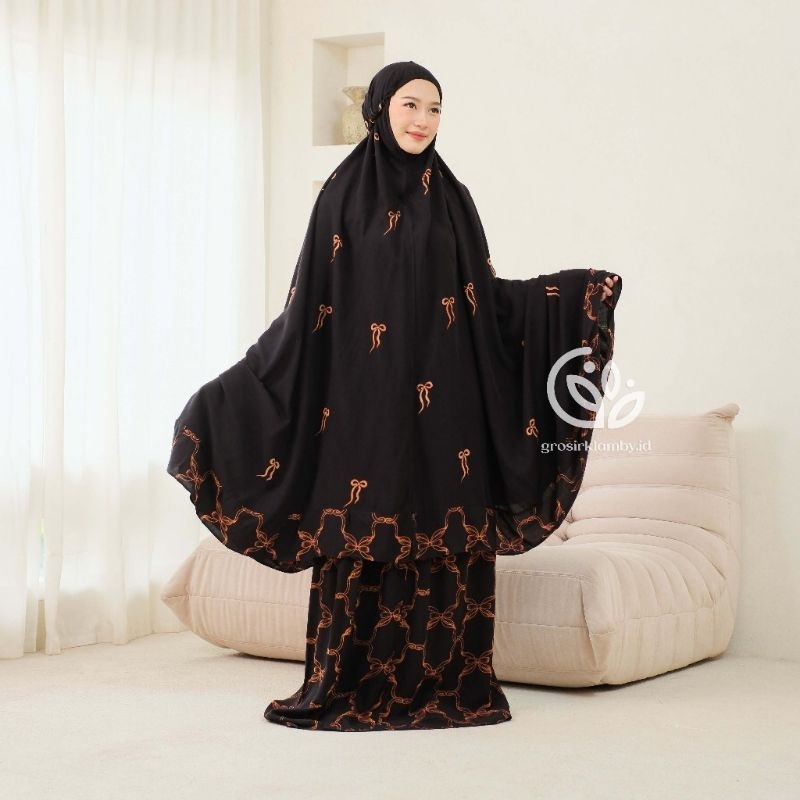MUKENA JEDDAH | RAYON PREMIUM | BATIK JUMBO