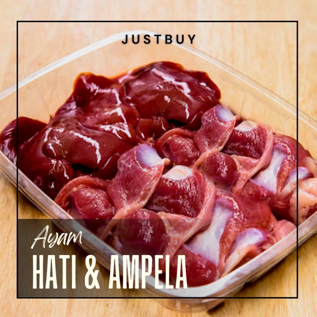 

Hati dan Ampela Ayam (sepasang) (frozen)