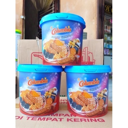 

{ Dus / 6 Jar } COLUMBIA BISCUIT | KUE LEBARAN 2025 | BISKUIT ENAK MURAH | COOKIES