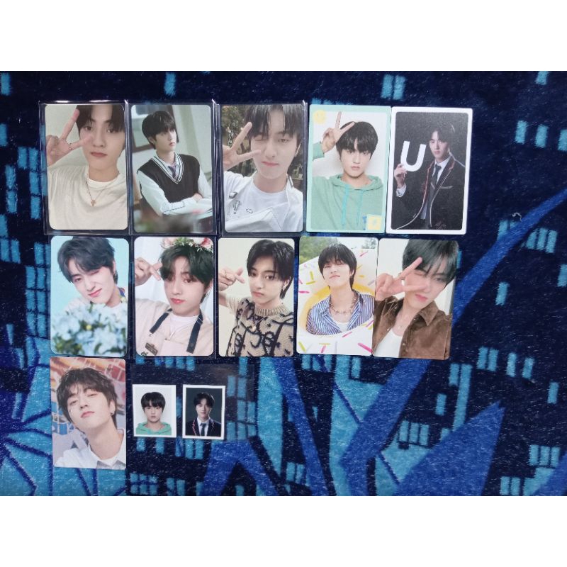 PHOTOCARD OFFICIAL TREASURE PC HANTU MEMKIT TEUDAY HOODIE HARUTO