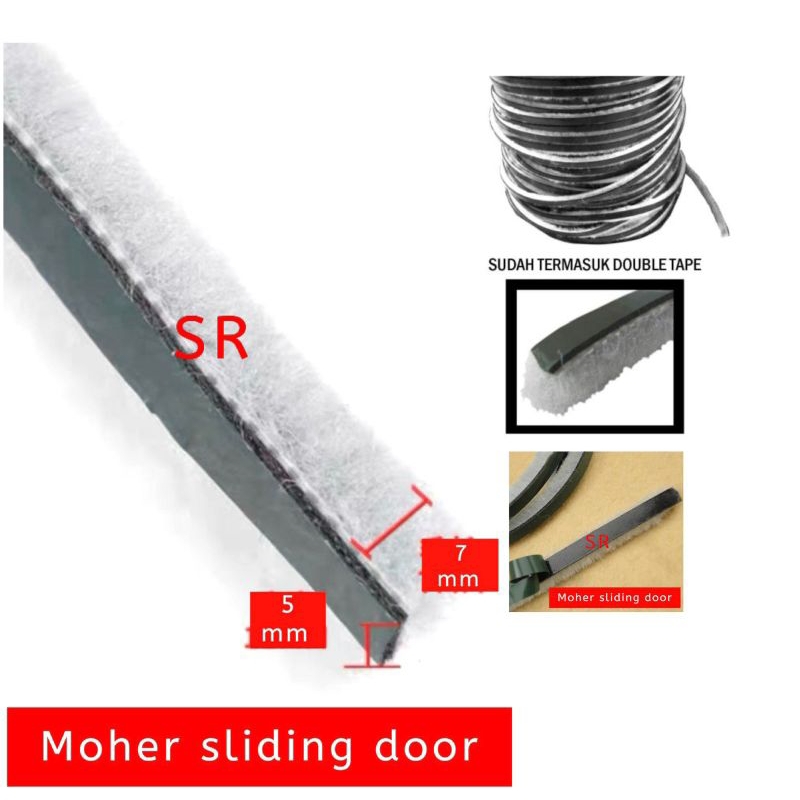 Moher Bulu/ Moher Penutup Celah Pintu Abu