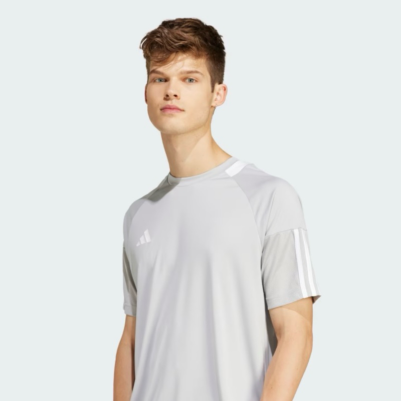 Adidas Sereno Aeroready 3-Stripes Tee