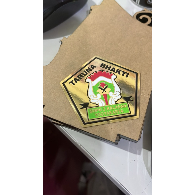 PROMO  SAMIR KUNINGAN PRINT UV MURAH I SAMIR CUSTOM I MEDALI CUSTOM I SAMIR WISUDA