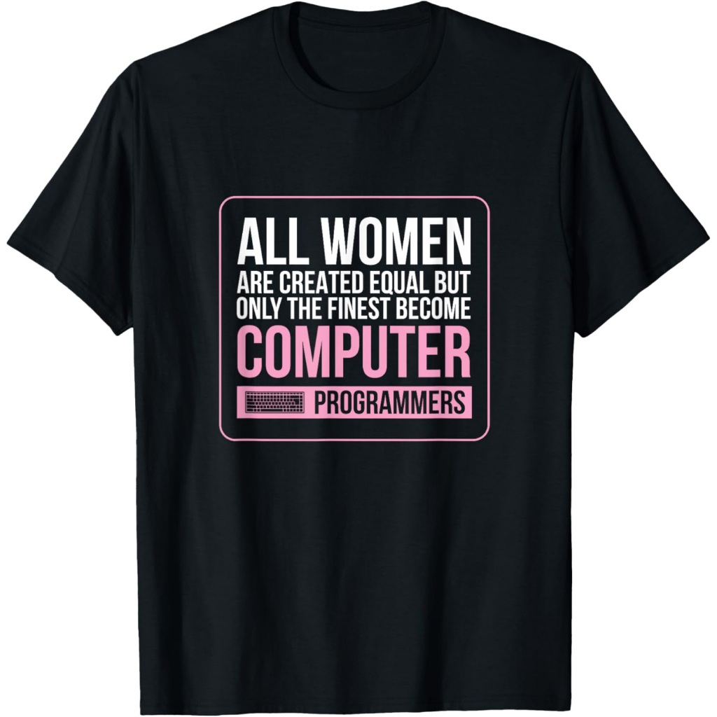 Kaos Hadiah Lucu untuk Programmer Komputer Wanita Terbaik