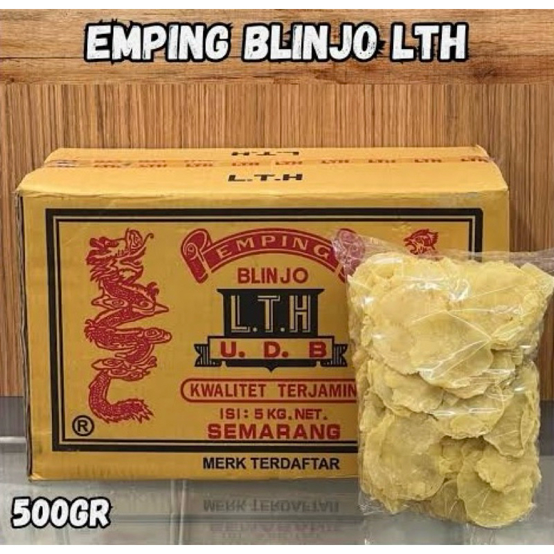 

Kerupuk Emping Melinjo LTH Super PREMIUM