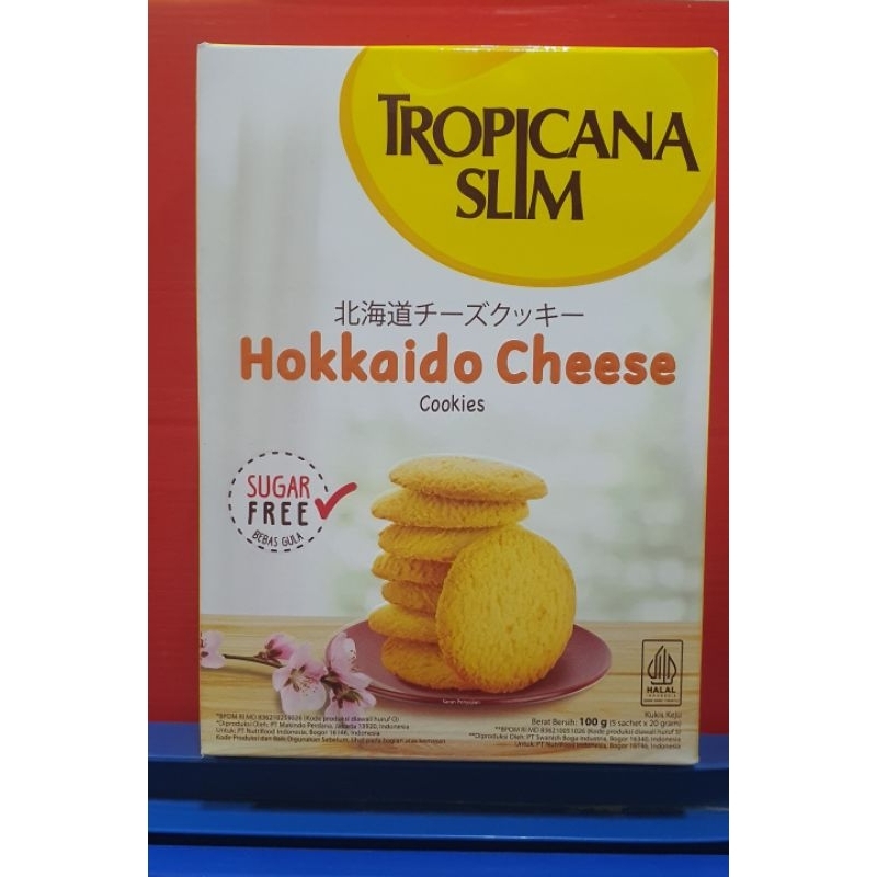 

Tropicana Slim Hokkaido Cheese Cookies Sugar Free 100gr