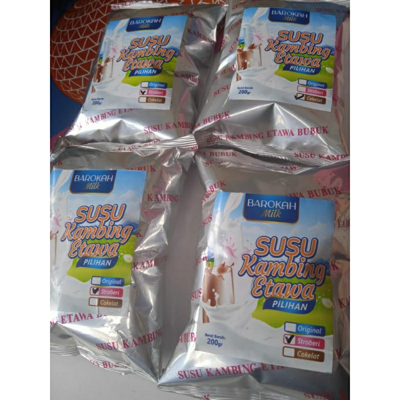 

SUSU KAMBING ETAWA NON DUZ KEMASAN 200GRAM
