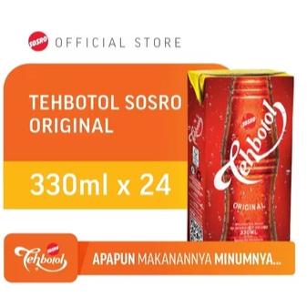 

Teh Botol Sosro Kotak 330ml 1 Dus (isi 24 pcs)