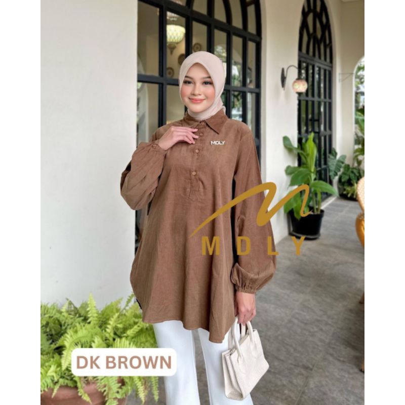 MDLY/Blouse M 129-6 by Mdly/Blouse premium/Blouse elegant/Blouse terbaru