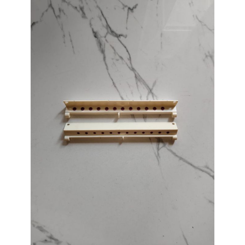 Jalur benang  bawah 12 jarum plastik, untuk mesin Bordir komputer