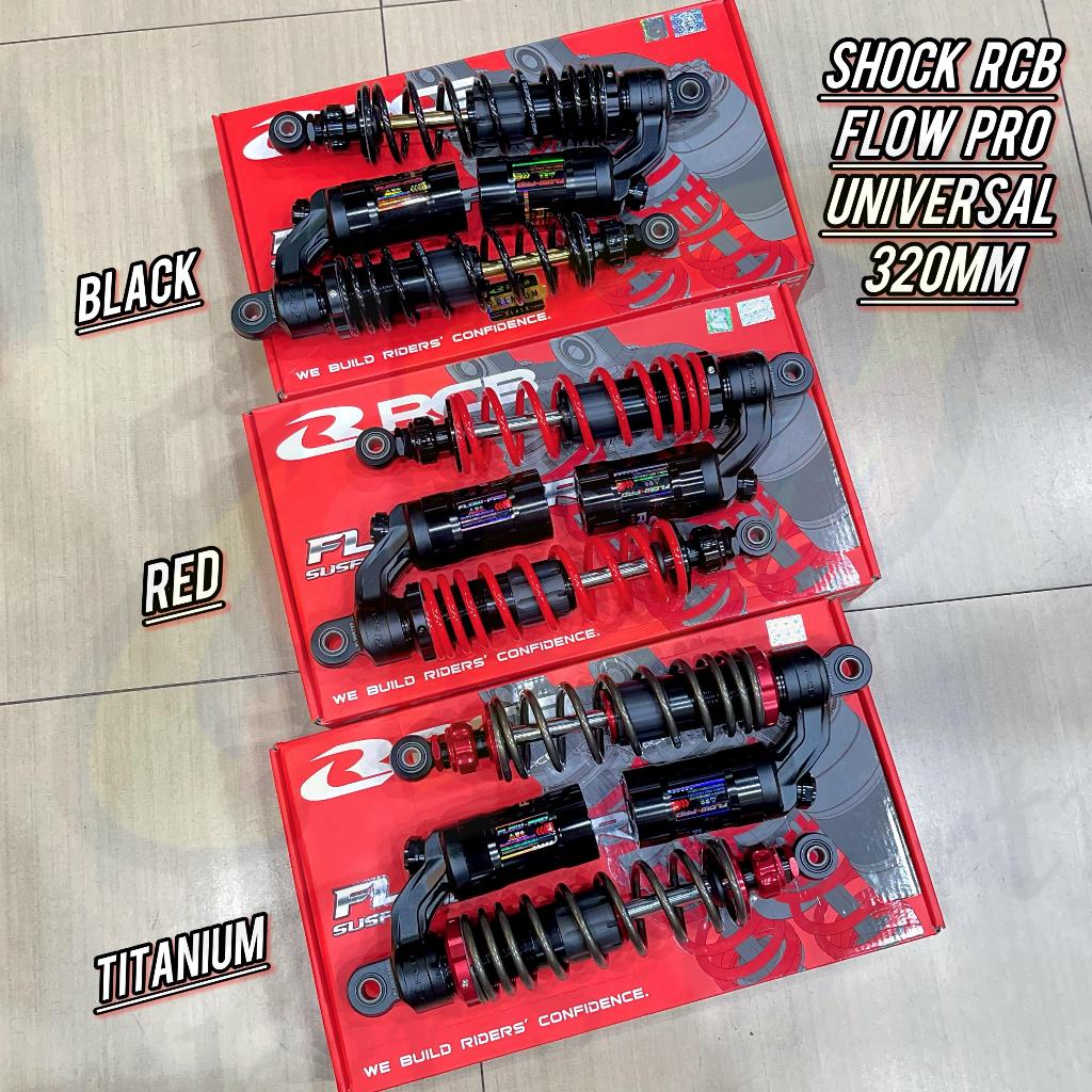 Shock Breaker Belakang RCB Flow Pro 320 MM Supra X 125 FI / Supra Fit New / RX King / Jupiter Z / Ju