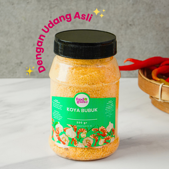 

Bubuk Koya dengan Udang Asli Foodganic