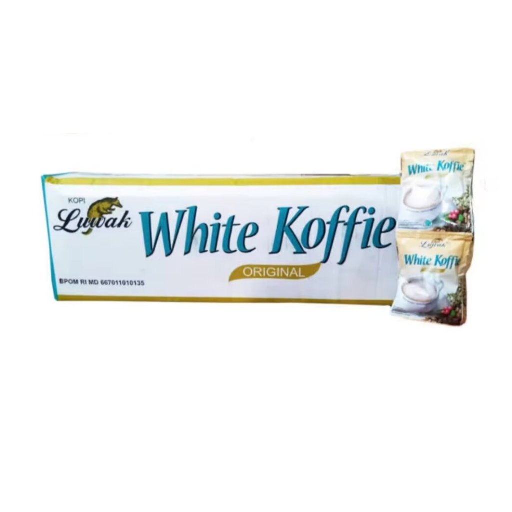 

Luwak White Koffie / White Coffee 1dus 1 karton isi 12renceng 120pcs