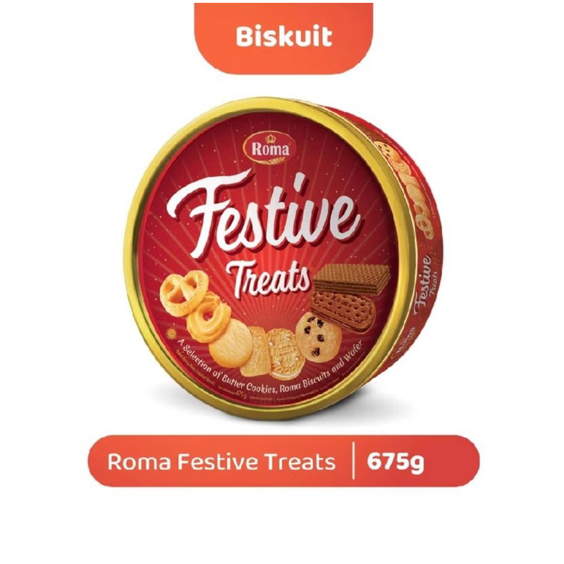 

Roma Festive Treats Kaleng 675 Gram