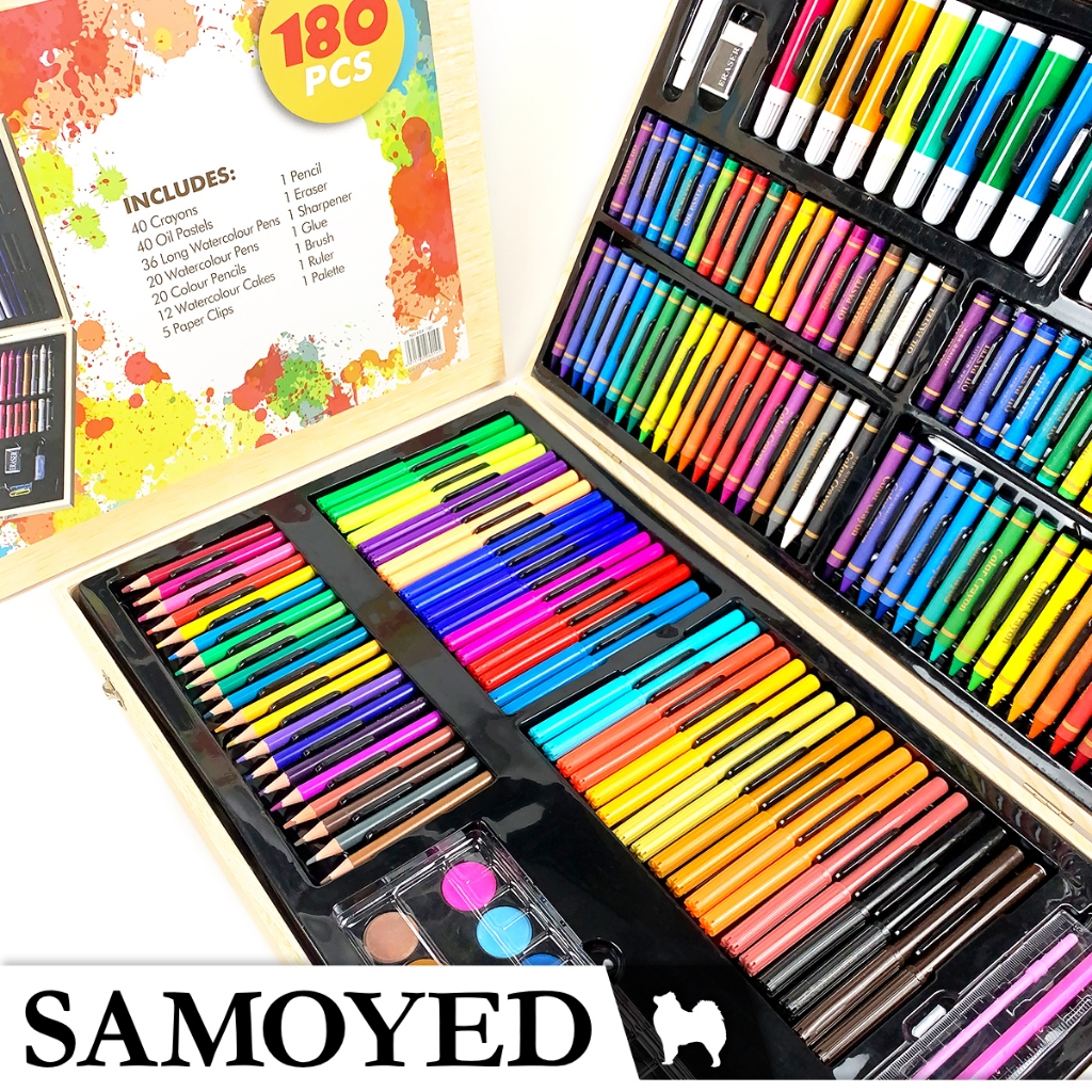 

RK Peralatan Gambar Warna Lukis / Krayon / Spidol / Pensil Warna / Cat Air Padat / Cake / Blocks /