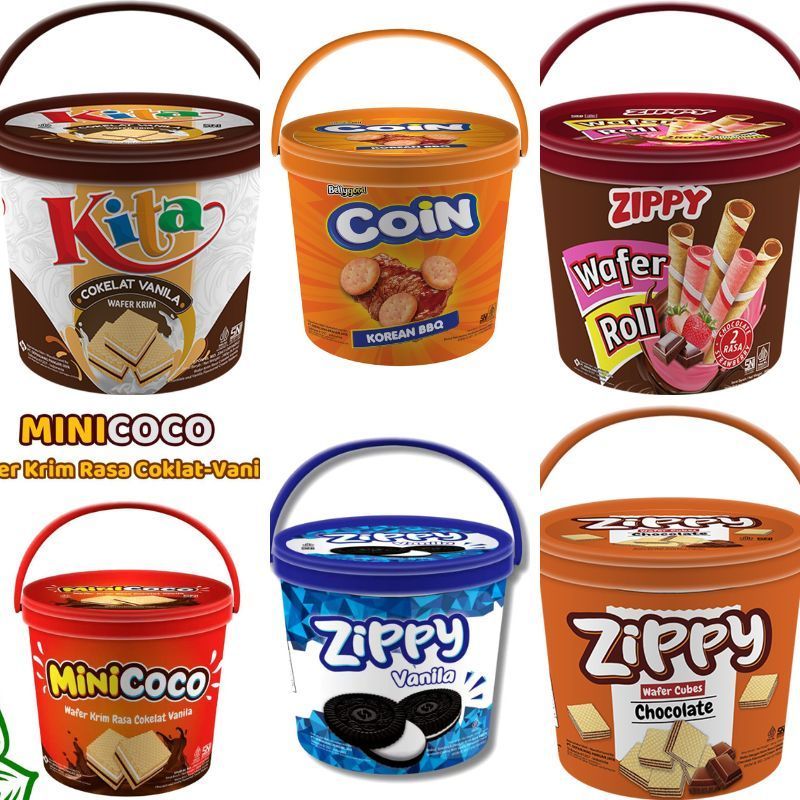 

Surya Mart Aneka Snack Wafer dan Biskuit Lebaran Parcel