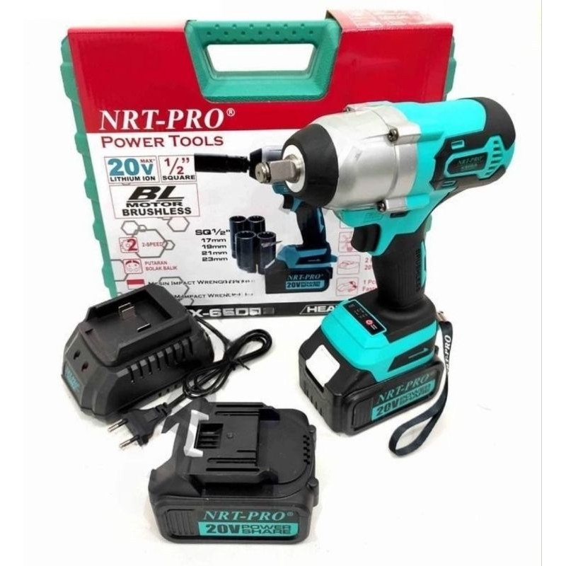 Mesin Pembuka Baut TX65 NRT PRO Brushless Cordless Impact Wrench TX 65 NRT-PRO