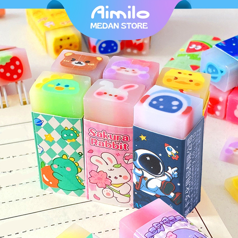 

Aimilo - Penghapus Lucu Karakter Penghapus Pensil Astronout Eraser Pencil Alat Tulis Sekolah