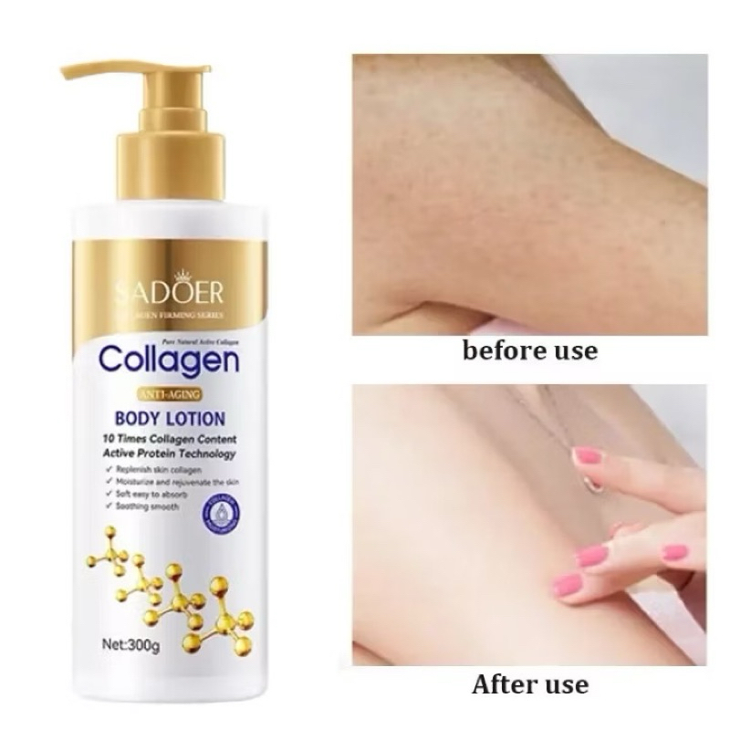 Collagen body lotion pemutih handbody pemutih lotion Whitening body pemutih kulit losyen handbody pe