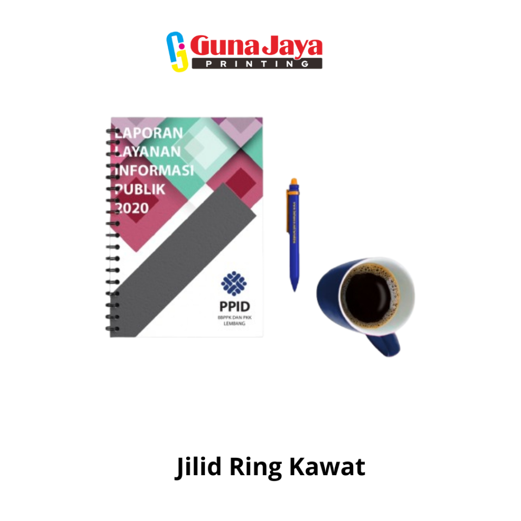 

Jilid Ring Kawat – Jilid Spiral -- Putih