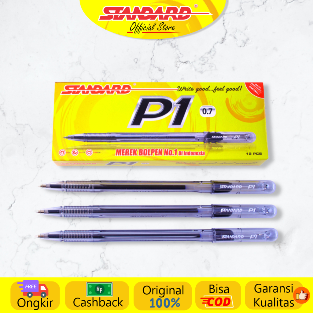

Standard - Pen P1 0.7 (Pulpen, Pena, Ballpoint, Pen)