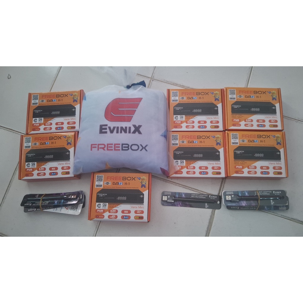 Set Top Box FREEBOX DVBT2 H-1 STB tv digital