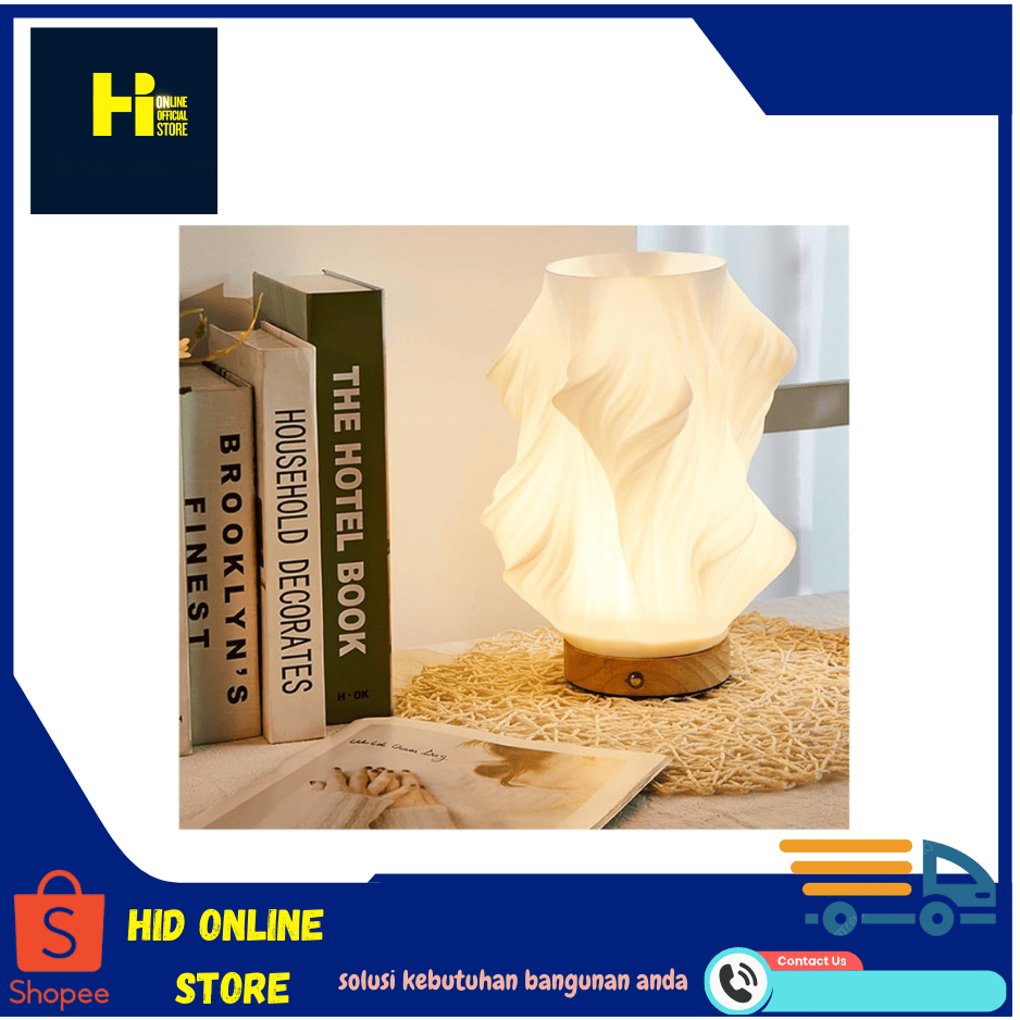 MEVAL LAMPU HIAS MEJA - LAMPU TIDUR - TIPE TL1 1JM