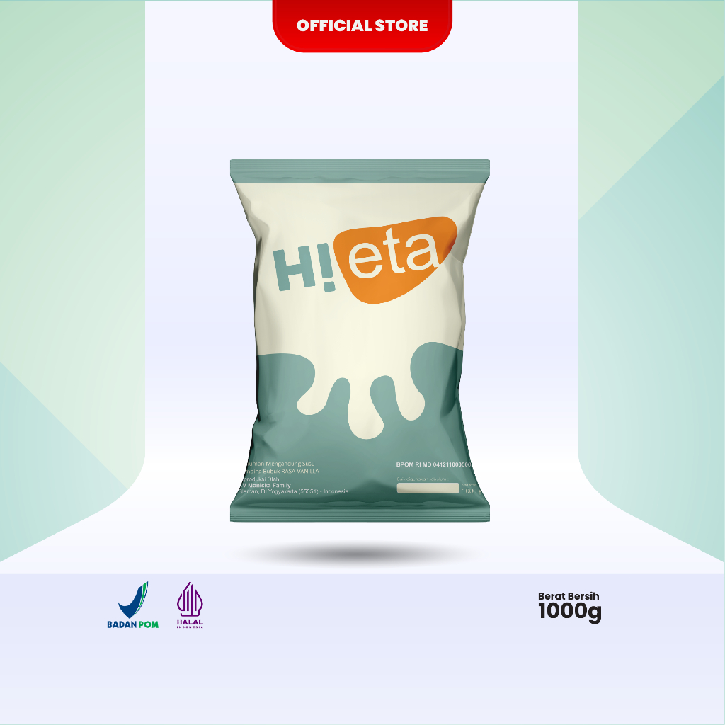 

Susu Kambing Etawa Bubuk 1kg Rasa Vanila HiEta