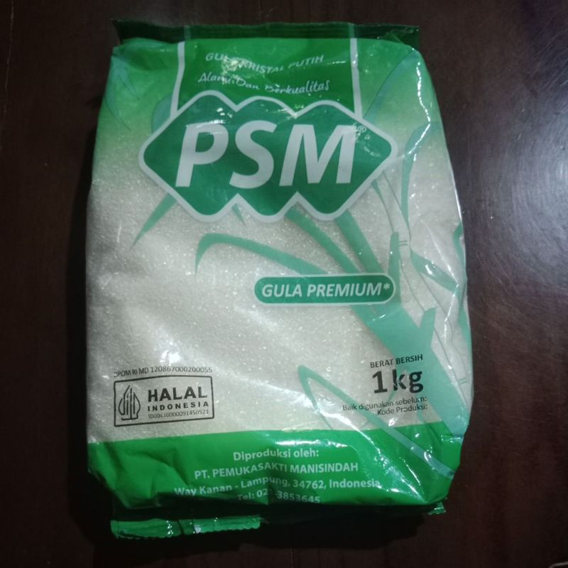 

gula psm gula kemasan 1kg