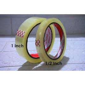 

Isolasi Bening 72yard 12mm dan 24mm / Lakban Solasi Bening / Selotip Bening 12mm dan 24mm