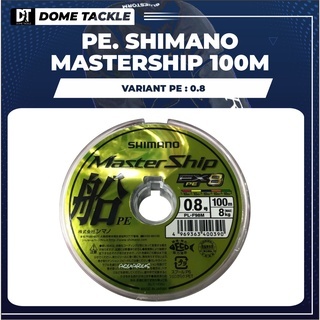 Shimano Mastership EX 8 Senar Pancing Benang PE 0.8 1 1.5 2 3 Connecting 100 Meter PE JiggingHook Ca