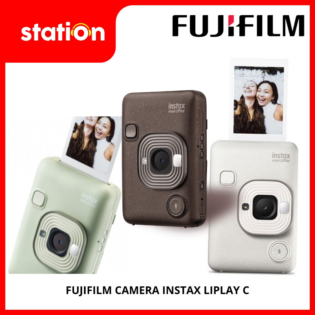 FUJIFILM CAMERA INSTAX LIPLAY GREEN / WHITE / BROWN / BLUE / BEIGE