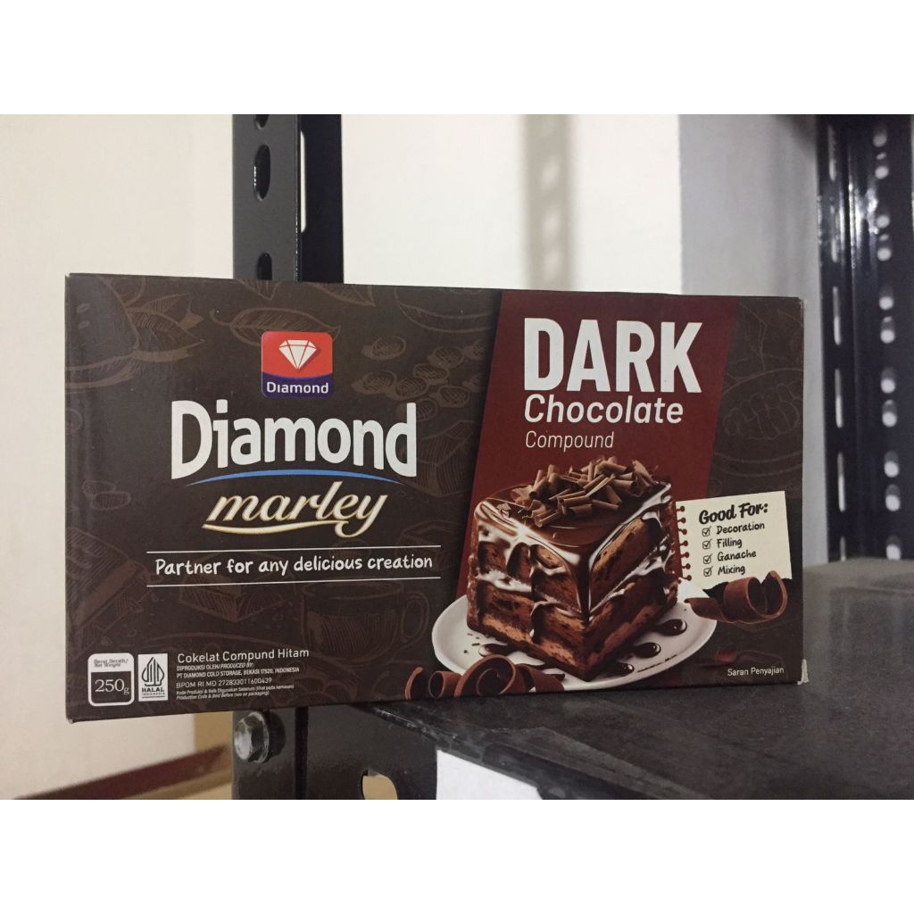 

Marley Dark Chocolate Compound 250gram