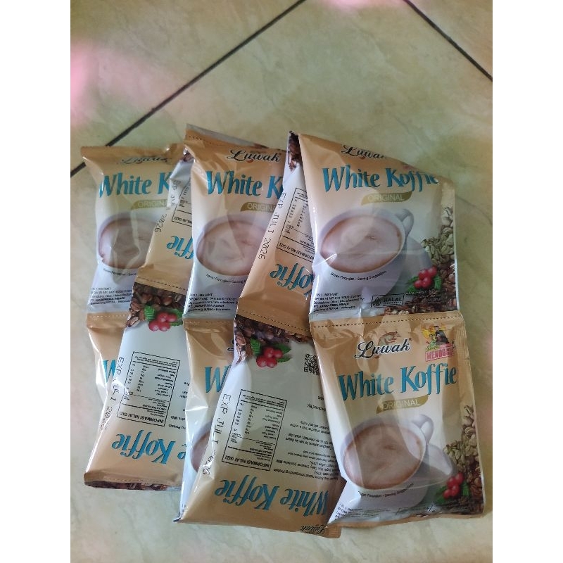 

kopi luwak white coffe [20g x 10 sachet]