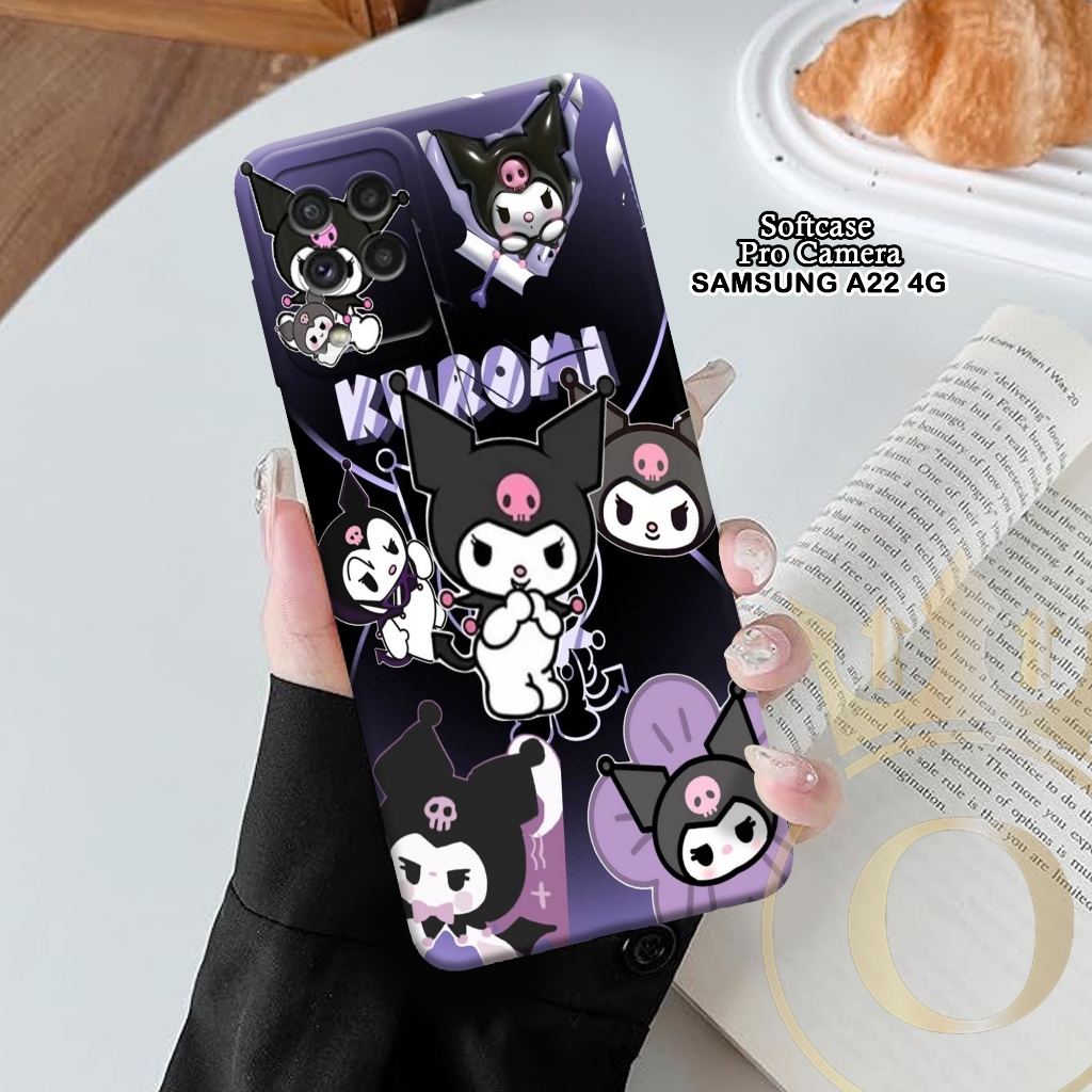 Softcase Samsung Galaxy A22 4G - ORORA - Casing Samsung Galaxy A22 4G - Motif case Cartoon - softcas